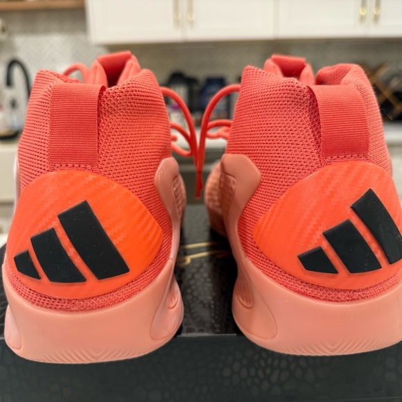 adidas Men's Orange Athletic Shoes - Picture 2 of 6